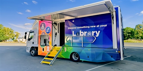 Library outreach vehicle